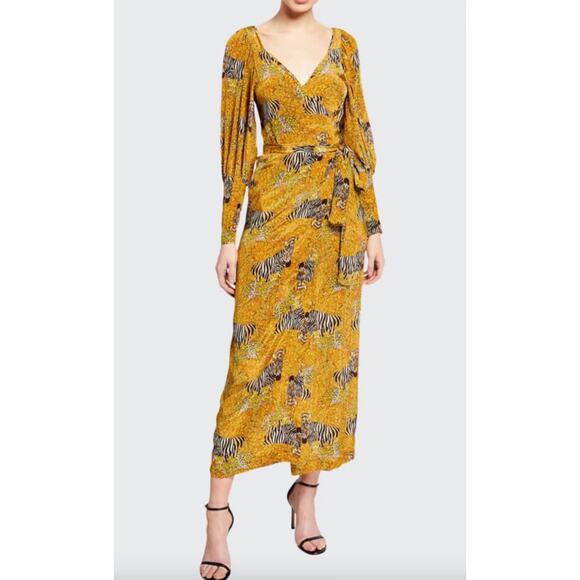 Rhode Resort Aspen Serengeti Wrap Maxi Dress - Picture 10 of 10